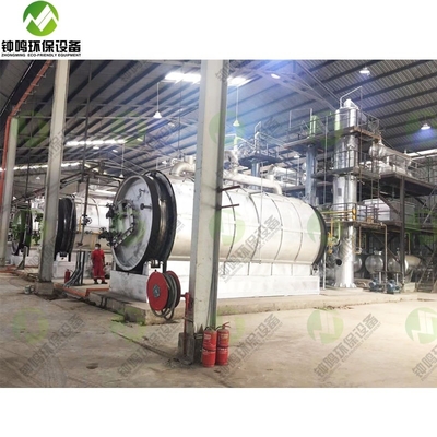 Distilleria continua dell'olio di pirolisi di Tiro della macchina di pirolisi della gomma